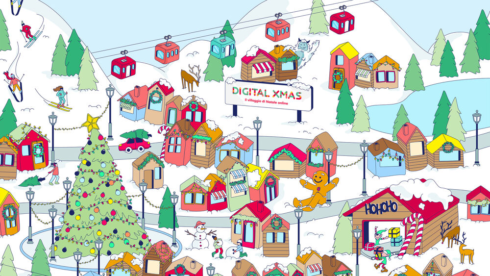 DIGITAL XMAS: il villaggio di Natale online
