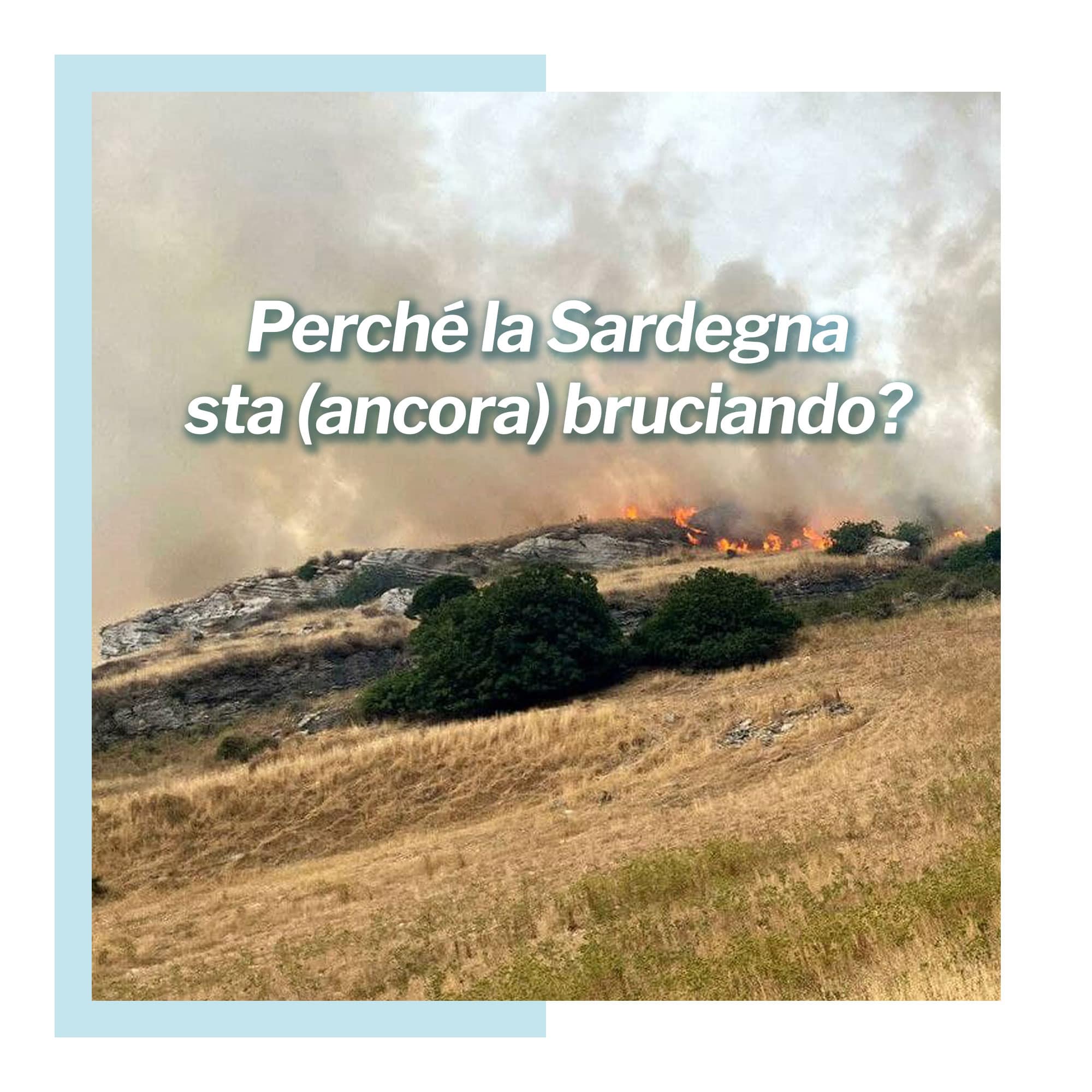 perché sta bruciando?